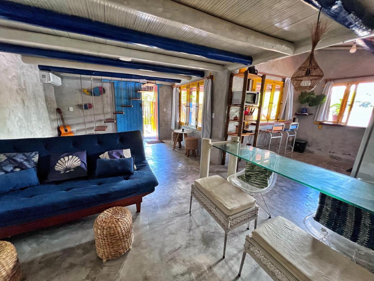 Casinha Azul Caraiva - Casa Completa Na Beira Do Rio别墅 外观 照片