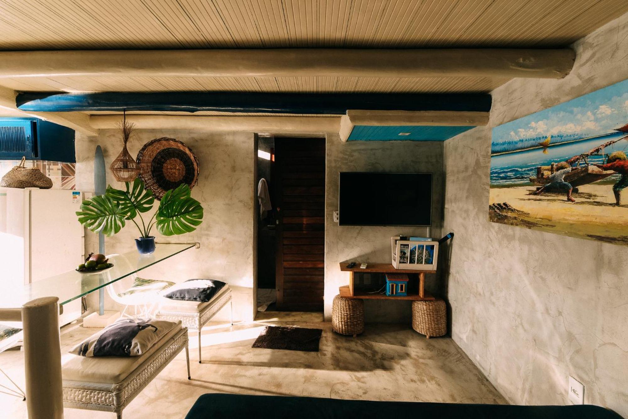 Casinha Azul Caraiva - Casa Completa Na Beira Do Rio别墅 外观 照片