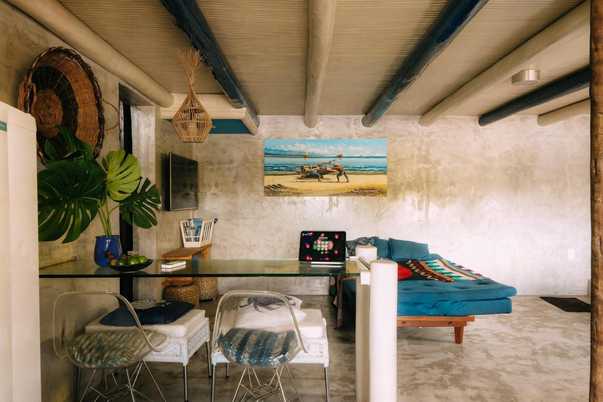 Casinha Azul Caraiva - Casa Completa Na Beira Do Rio别墅 外观 照片